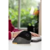 BakkerElkhuizen PRF Mouse Wireless belaidė vertikali pelė, tamsiai pilka, dešinei rankai, optinė, RF belaidė, 1600 DPI, juoda, pilka