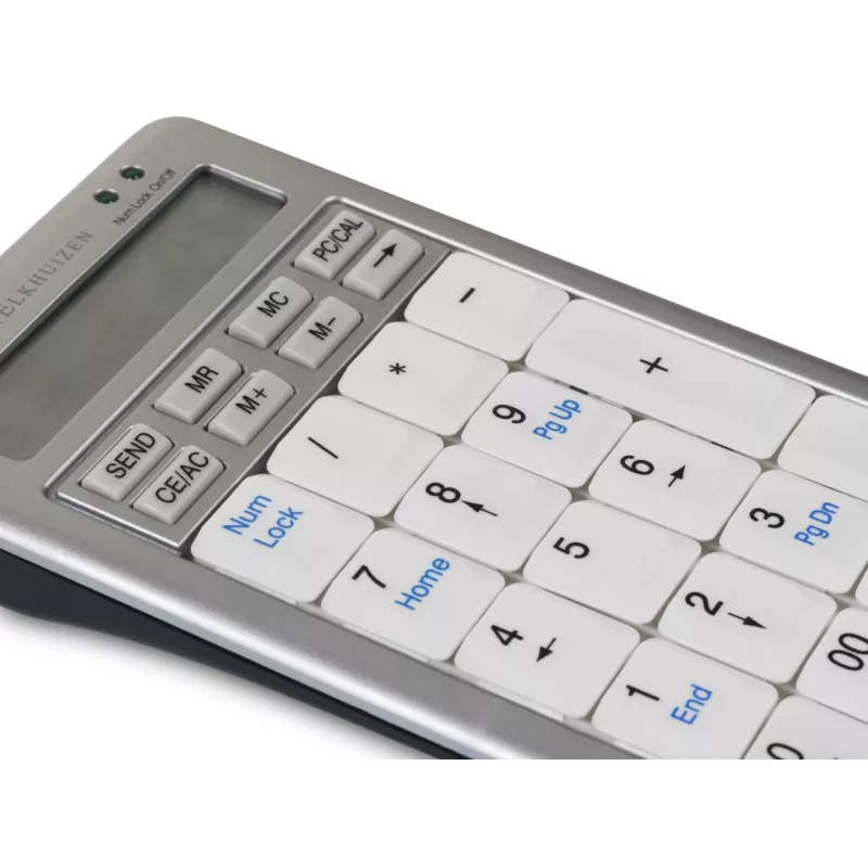 BakkerElkhuizen S-board 840 Numeric skaitmeninė klaviatūra, USB, PC, 1,2 m, šviesiai pilka, balta