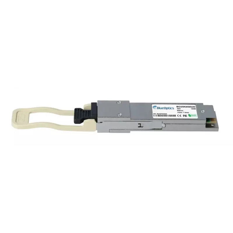 Skaidulinės optikos siųstuvas-imtuvas BlueOptics BO25K859S2DIN 40000 Mbit/s QSFP