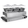 Tristar BP-6283 200W 4,2L nerūdijančio plieno bufetinis šildytuvas