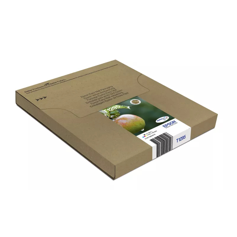 Epson Apple Multipack 4 spalvų T129 EasyMail, juoda, žydra, rausvai raudona, geltona, 11,2 ml, 7 ml, 1 vnt., daugiapakė