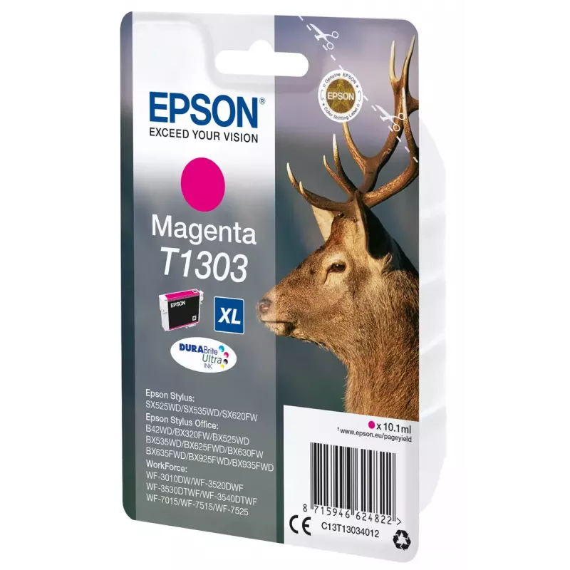 Epson Stag Singlepack Magenta T1303 DURABrite Ultra rašalas