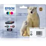 Epson Polar Bear Multipack 4 spalvų 26 Claria Premium rašalas, juoda, žydra, purpurinė, geltona, 6,2 ml, 4,5 ml, 1 vnt., Multipack