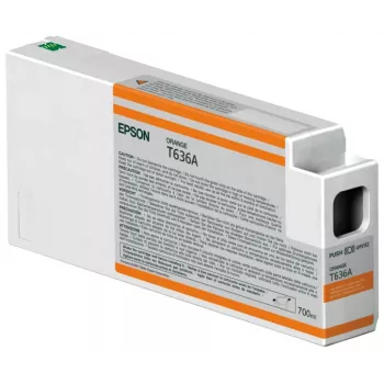 Epson Singlepack Orange T636A00 UltraChrome HDR 700 ml, oranžinis, pigmentinis rašalas, 700 ml, 1 vnt.