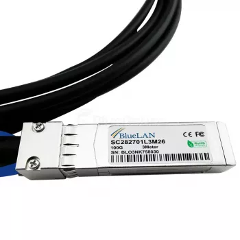 InfiniBand / šviesolaidinis atšakinis kabelis BlueOptics CAB-Q-4S-100G-5M 5 m QSFP28 4xSFP28 Kištukas/Kištukas