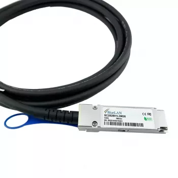 DAC kabelis BlueOptics CAB-Q-Q-100G-3M-BL QSFP28 3 m