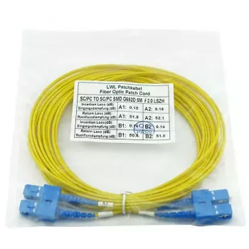 Skaidulinis optinis kabelis BlueOptics CAB-SMF-SC-SC-50 50 m G.657.A1 SC SC