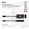 CLUB3D Mini DisplayPort 1.4 į HDMI 4K120Hz su DSC1.2 aktyvus adapteris M/F