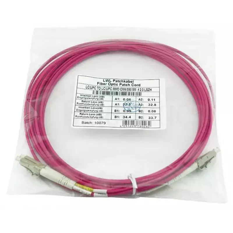 BlueOptics CBL-LC-OM4-15M-BO 15 m OM4 šviesolaidinis kabelis Duplex LC/LC