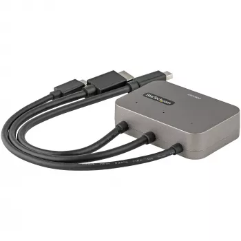 StarTech.com 3-in-1 Multiport HDMI adapteris - 4K 60Hz USB-C, HDMI arba Mini DisplayPort į HDMI keitiklis konferencijų kambariui - skaitmeninis AV vaizdo adapteris HDMI monitoriui / ekranui prijungti