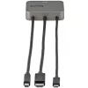 StarTech.com 3-in-1 Multiport HDMI adapteris - 4K 60Hz USB-C, HDMI arba Mini DisplayPort į HDMI keitiklis konferencijų kambariui - skaitmeninis AV vaizdo adapteris HDMI monitoriui / ekranui prijungti