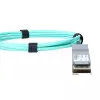 BlueOptics C-DQ8FNM003-H0-M-BO QSFP-DD InfiniBand optinis laidas 3 m, akvamarinas