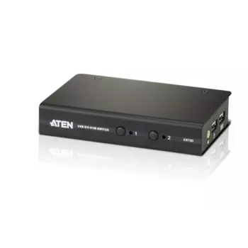 ATEN CS72D KVM jungiklis, juodas