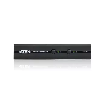 ATEN CS72D KVM jungiklis, juodas