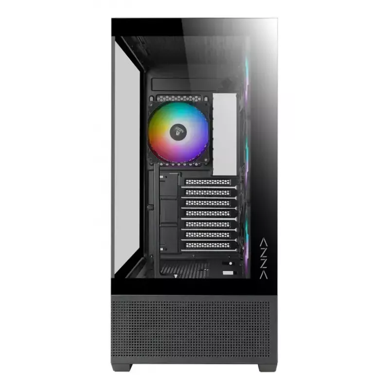 PC korpusas Azza Tiara Midi Tower juodas