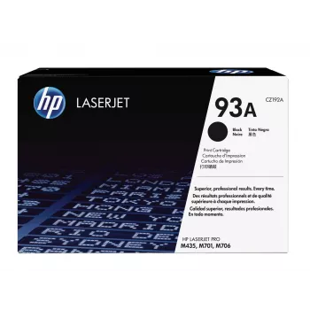 HP 93A Original Black LaserJet kasetė, 12000 puslapių, juoda, 1 vnt.