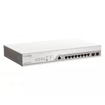 D-Link DBS-2000-10MP/E valdomas tinklo jungiklis L2 Gigabit Ethernet (10/100/1000) su PoE pilka