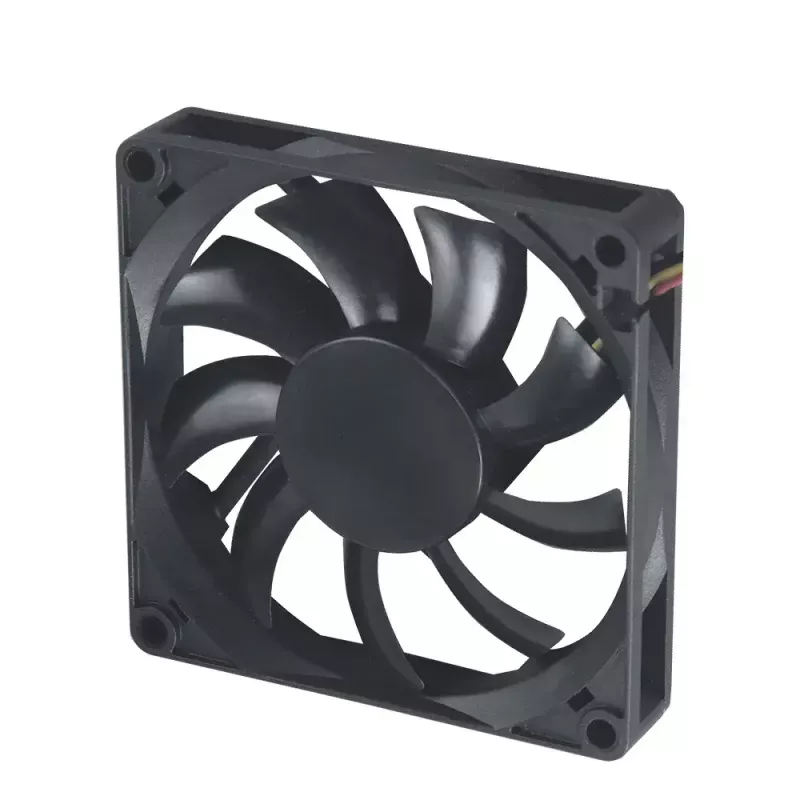 Akasa Slimfan DFS801512M 80 mm juodas kompiuterio ventiliatorius
