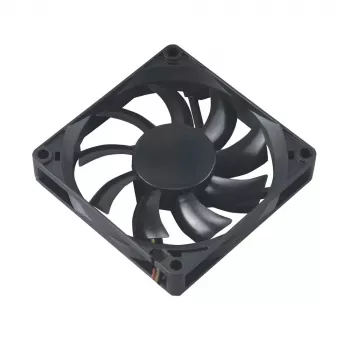 Akasa Slimfan DFS801512M 80 mm juodas kompiuterio ventiliatorius