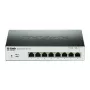 D-Link DGS-1100-08P tinklo jungiklis, valdomas L2, Gigabit Ethernet (10/100/1000), PoE, juodas