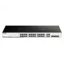 D-Link DGS-1210-28 24 prievadų Gigabit valdomas tinklo jungiklis su 4 kombinuotais prievadais