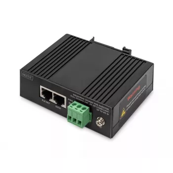 Digitus Gigabit Ethernet PoE injektorius pramoninis IEEE 802.3af 802.3at 802.3bt