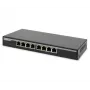 DIGITUS DN-95340 8 prievadų Gigabit tinklo jungiklis su PoE
