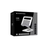 Conceptronic DONN26G sidabrinis multimedijos stovas planšetei su 8-in-1 dokavimo stotele, aliuminis, 100 W