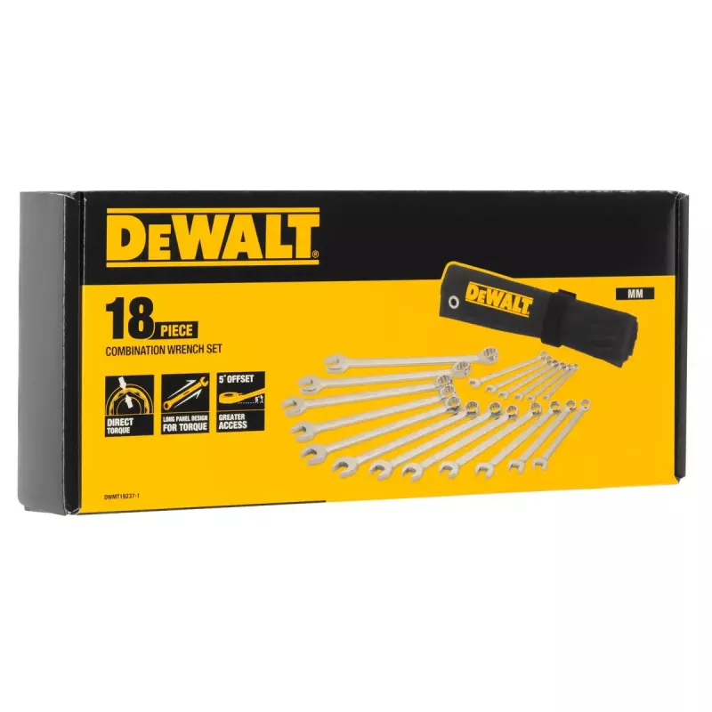 Kombinuotas veržliarakčių rinkinys DeWALT DWMT19237-1 18 vnt.