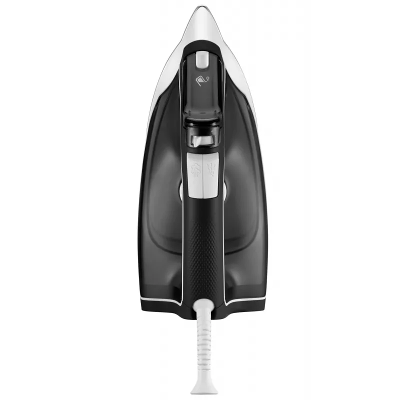 Rowenta DX1530 lygintuvas su garais, nerūdijančio plieno padas, 2200 W, juodas