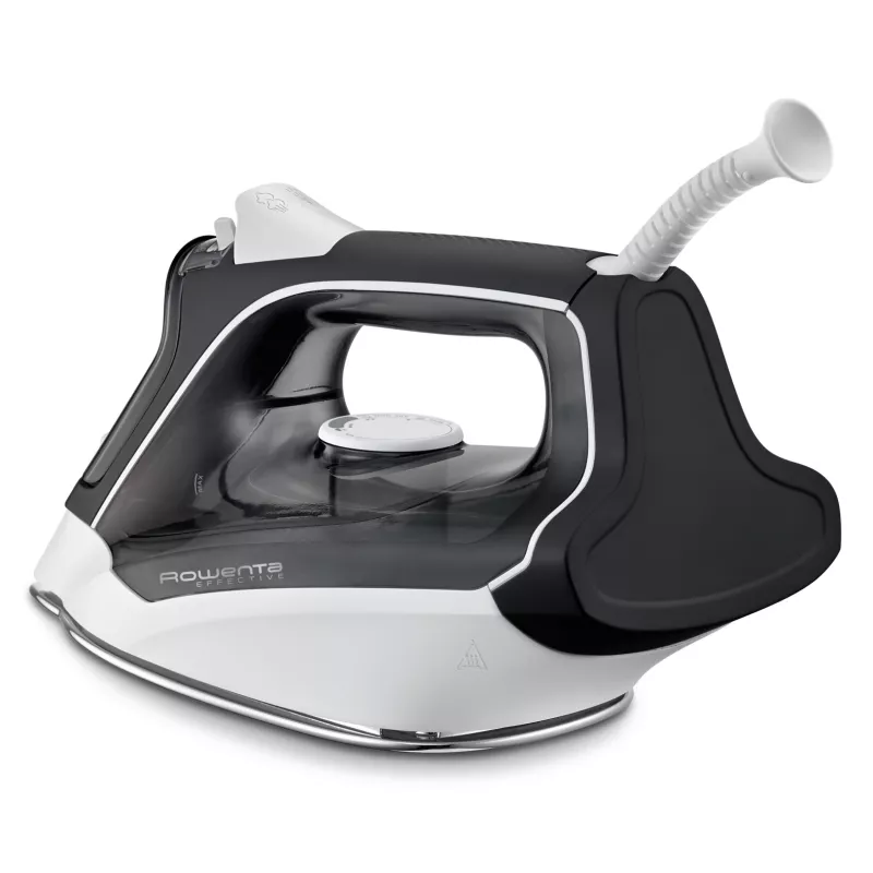 Rowenta DX1530 lygintuvas su garais, nerūdijančio plieno padas, 2200 W, juodas