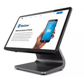 POS monitorius Elo Touch Solutions E849902 15.6 col. (39,6 cm) LED 1920×1080, 8 GB RAM, 128 GB SSD, Intel 3,6 GHz, juodas