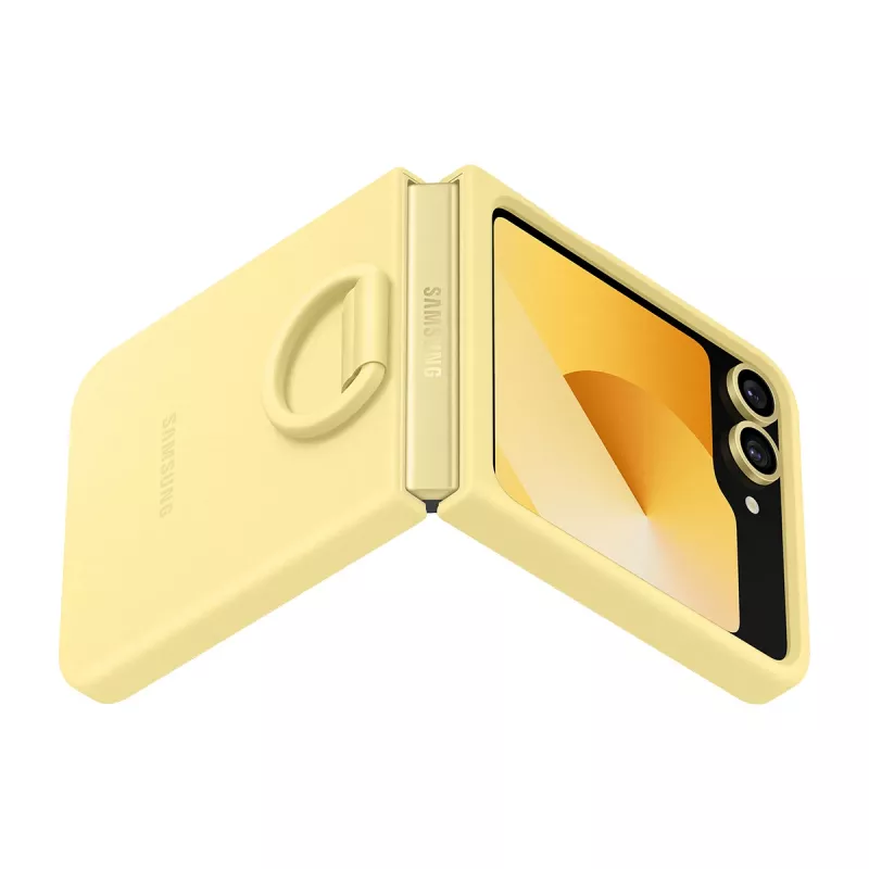Samsung EF-PF741TYEGWW telefono dėklas 17 cm (6,7 colio) Dangtelis Geltonas