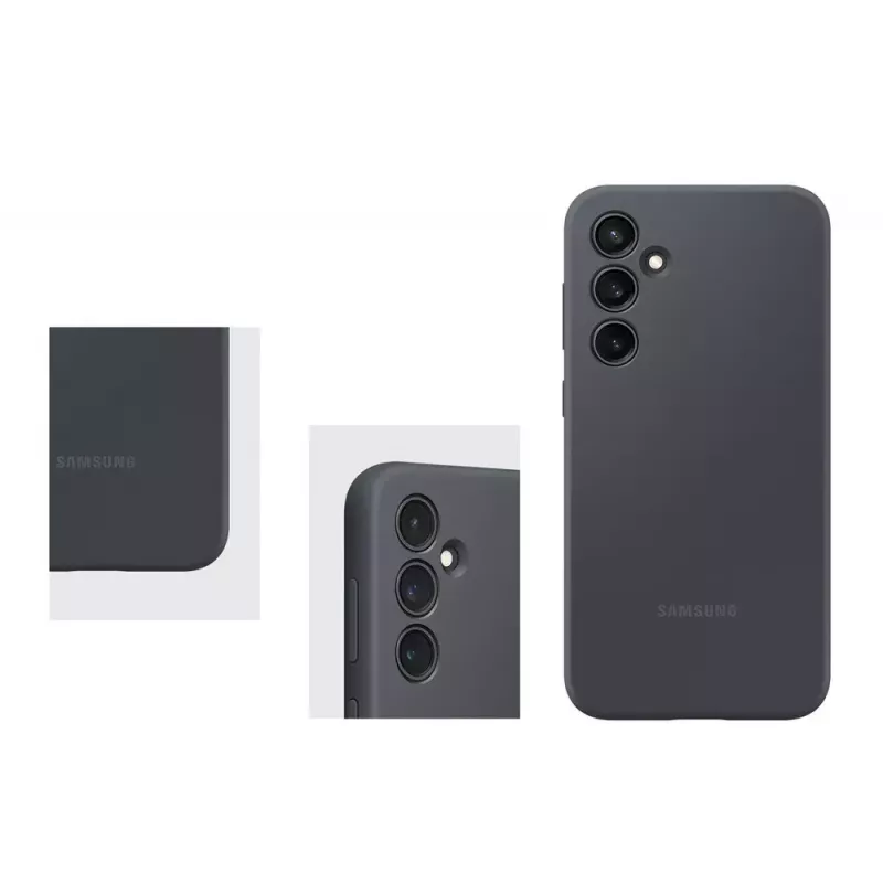 Samsung silikoninis dėklas, skirtas Galaxy S23 FE, baltas (EF-PS711TWEGWW)