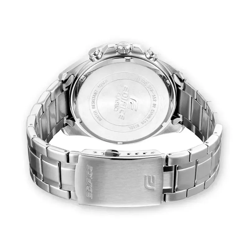 Rankinis laikrodis Casio EFR-552D-1A2VUEF vyriškas kvarcinis mėlynas nerūdijantis plienas