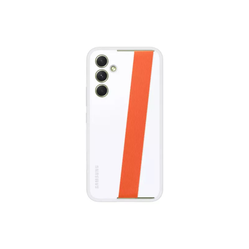 Samsung EF-XA546 dėklas mobiliesiems telefonams 16,3 cm (6,4 colio) Dangtis Oranžinė, Balta