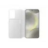Dėklas Flip Samsung Galaxy S24+ Baltas 6.7 colio 1 kortelių kišenė