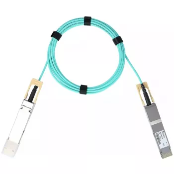 BlueOptics ET7502-AOC-3M-BO InfiniBand šviesolaidinis kabelis 3m QSFP-DD Kištukas/Kištukas