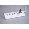 USB 3.0 šakotuvas EXSYS EX-1137, 7 prievadai, metalinis
