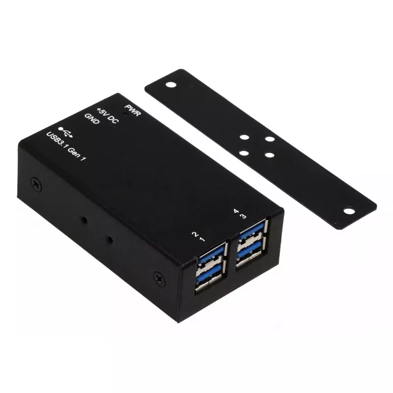 USB 3.2 Gen 1 tipo-B 4 prievadų sąsajų šakotuvas EXSYS EX-1180HMS