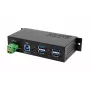 USB stotelė EXSYS EX-1185HMVS-2 – 4 prievadų USB 3.2 Gen1 metaliniame korpuse