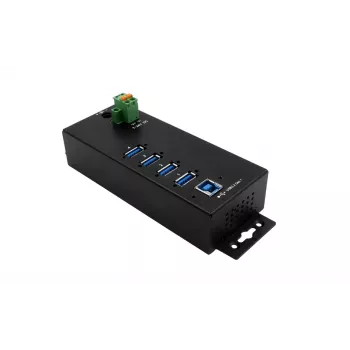 USB šakotuvas EXSYS EX-1186HMVS-2, 4 prievadai, USB 3.2 Gen 1, metalinis korpusas