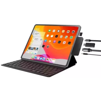 Laptop Dock EXSYS EX-1222HM USB 3.2 Gen 1 Type-C antracito spalvos