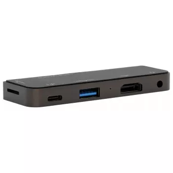 Laptop Dock EXSYS EX-1222HM USB 3.2 Gen 1 Type-C antracito spalvos
