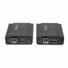 StarTech.com DisplayPort KVM prailgintuvas per šviesolaidį, 4K 60Hz, konsolės prailgintuvo rinkinys, iki 300 m (daugiamodis) su įmontuotais SFP+ moduliais, 3x USB HID
