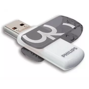 Philips FM32FD05B/00 USB atmintukas, 32 GB, USB-A 2.0, 18 MB/s, dangtelis, oranžinis, baltas