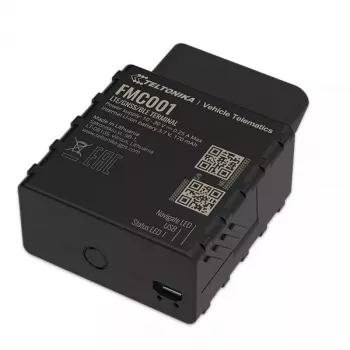 GPS sekiklis Teltonika FMC001 automobiliui juodas 53g