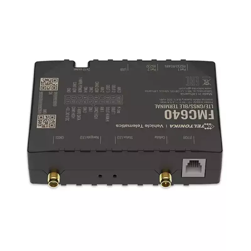GPS sekiklis Teltonika FMC640 automobiliui juodas