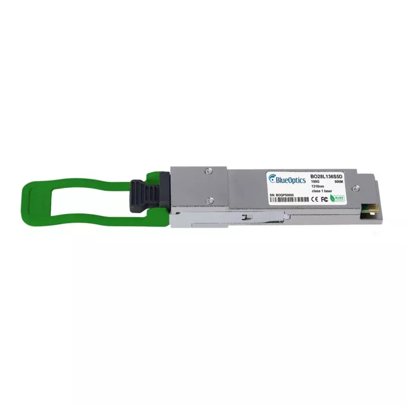 Skaidulinės optikos siųstuvas-imtuvas BlueOptics FN-TRAN-QSFP28-DR-BO 100000 Mbit/s QSFP28