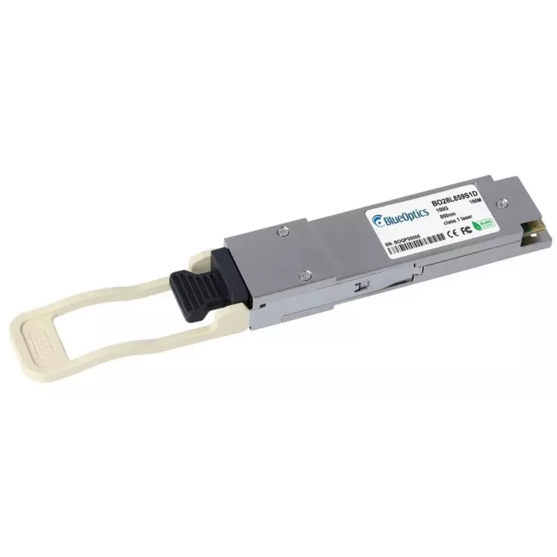 Skaidulinės optikos siųstuvas-imtuvas BlueOptics FTLC9555REPM-MF-BO QSFP28 100m